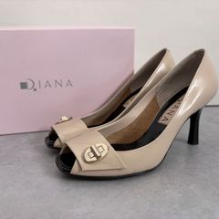 美品 DIANA 22.5cm マトラッセ ヒール パンプス ダイアナ