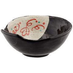 【新品】 萬古焼 とんすい 赤絵散らし