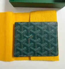 Masion Goyard ゴヤール BIGトゥワール グリーン 二つ折り財布