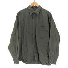 エディーバウアー Eddie Bauer 90-00s ポケット 長袖 シャツ メンズ  L