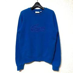S 90 ラコステ ビックロゴ スウェット 長袖Tシャツ lacoste