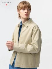 UNIQLO Kinloch Anderson(キンロックアンダーソン) ジップアップ ブルゾン ジャケット ベージュ XL