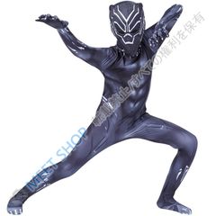 ブラックパンサーコスプレ　子供から大人までスパイダーマンコスプレ衣装 ハロウィン コスチューム アニメ 変装 仮装 キッズコスチューム Cosplay 文化祭 学園祭 撮影用 イベント 誕生日 プレゼント ハロウィン クリスマス CS1012P082