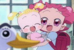 【中古】マグネット・磁石 どれみ＆ハナちゃん 「おジャ魔女どれみ 25周年メモリアル展 毎日楽しい アクリルマグネット」
