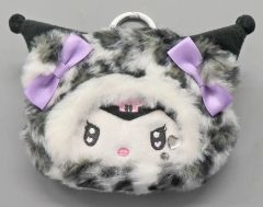 【新品】バッグ クロミ ミニフェイスポーチ ヒョウ柄 ホワイト 「サンリオキャラクターズ」