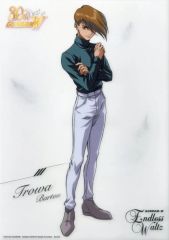 【中古】クリアポスター A3クリアポスター トロワ・バートン 「一番くじ 新機動戦記ガンダムW 30th Anniversary」 G賞