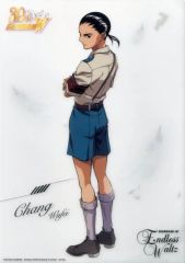 【中古】クリアポスター A3クリアポスター 張五飛 「一番くじ 新機動戦記ガンダムW 30th Anniversary」 G賞