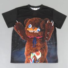 【中古】Tシャツ ハミクマ Tシャツ ブラック フリーサイズ 「ハロウィーン・ホラー・ナイト」 ユニバーサル・スタジオ・ジャパン2025限定