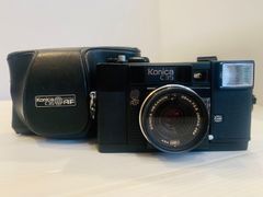 【動作確認済み】フィルムカメラ Konica C35 AF【ジャスピンコニカ】