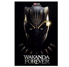 96A4 ブラック・パンサー ワカンダ・フォーエバー ポスター アベンジャーズ