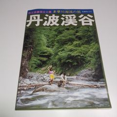 昭和レトロ 観光パンフレット 丹波渓谷 多摩川源流の旅 当時物 昭和50年代頃 山梨県 丹波山村