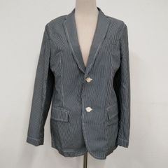 UNIQLO ユニクロ   ダークグレー   ストラップ柄     ユニセックス   Mサイズ   A2KK10-12