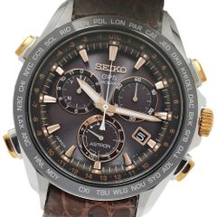 セイコー SEIKO SBXB025/8X82-0AB0-1 アストロン クロノグラフ スモールセコンド ソーラー電波 メンズ _986060