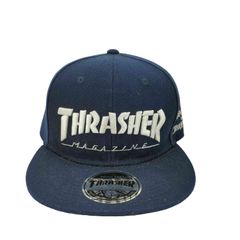 スラッシャー THRASHER ロゴ 6パネル キャップ メンズ FREE 
