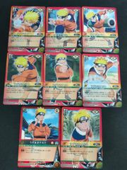 eb611 ナルトカードゲーム NARUTO カードゲーム カード まとめ 忍者 うずまきナルト 8枚 忍-118 忍-154 忍-187 忍-205 忍-235 忍-256 忍-274 忍-325 バンダイ TCG