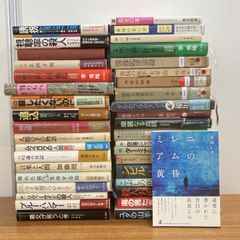 ■01)【1点限り!】小説・エッセイなどの文学関連本まとめ売り約35冊大量セット/文芸/随筆/伝記/ミステリー/サスペンス/海外文学/物語/B