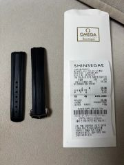 オメガ シーマスター 正規品 ラバーストラップ ディバックル