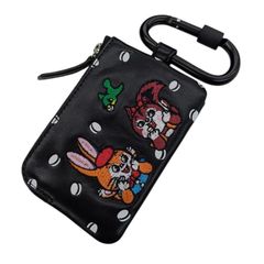 ear PAPILLONNER イアパピヨネ コインケース・小銭入れ EAZ5061314A0001 クッピーラムネ 本革 コラボカラビナ付きパス＆キーケース G01189