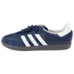 adidas (アディダス) SAMBA OG サンバ ローカットスニーカー ネイビー US9/27cm ID2056