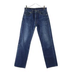 Levi's (リーバイス) 90s USA製 501 ボタン裏501 ストレートデニム インディゴ
