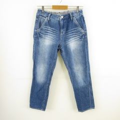 CAMEL ROAD デニムパンツ ジーンズ ロング 青 58-87 *A176