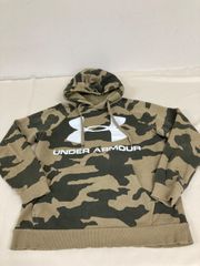 送料無料★UNDER ARMOUR アンダーアーマー★スウェットパーカー　迷彩柄　プルオーバー★メンズ　LG #81012sj142