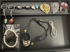 ★レトロ★アクセサリーまとめ売り ブローチ ネックレス イヤリングなど