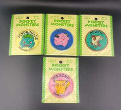 【未開封品】 ポケモンワッペン　ピカチュウ    フシギダネ　ピッピ　ピジョット　ポケットモンスター