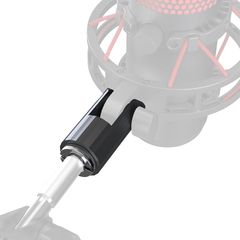 【新品】 HyperX QuadCast/HyperX QuadCast S用マイクマウントアダプター HyperXマイク交換用アダプター 3/8"-5/8"インチ変換ネジ付き 取り付け簡単 HyperXマイク専用アダプター マイクスタンド3/8インチHype