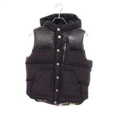 マスターマインドジャパン mastermind JAPAN ダウンベスト 10AW evermore フーデッド ナイロン ベスト メンズ Used B