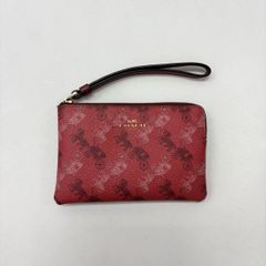 COACH コーチ ホース＆キャリッジ リストレット ポーチ 小物入れ 81003 0010