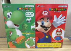 タイトー スーパーマリオ ビッグアクションフィギュア マリオ ヨッシー 2点 未開封品