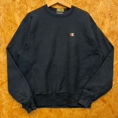 Champion チャンピオン リバースウィーブ スウェット 目付き ワンポイント ネイビー M エルサルバドル製Champion チャンピオン リバースウィーブ スウェット 目付き ワンポイント ネイビー M エルサルバドル製