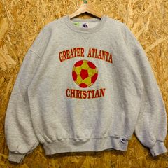 90s RUSSELL ATHLETIC 90年代 ラッセルアスレチック スウェット トレーナー アメカジ USA製 ライトグレー XL相当