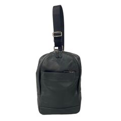 COACH(コーチ) ワンショルダーバッグ チャールズ スムース レザー スリング パック ボディー バッグ F54770 黒 レザー