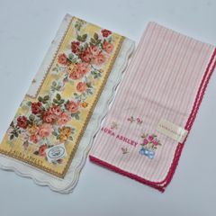 【新品】LAURA ASHLEY レディースハンカチ&ガーゼハンカチ セット