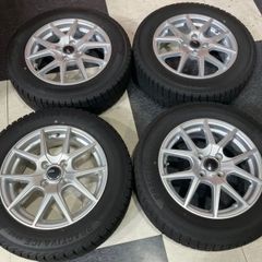 15インチ スタッドレスタイヤ＆アルミホイール 4本セット 185/65R15