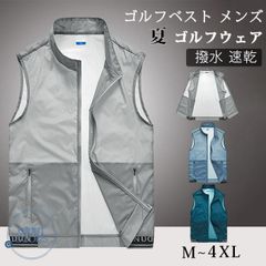 ゴルフウェア ゴルフベスト メンズ トップス 夏 メッシュベスト 多機能 お釣りベスト 通気性 アウトドア 作業服 カメラマン 登山 ミリタリー 撮影用 撥水 速乾