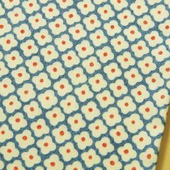 KTS7219-A ネイビー　花柄 生地 綿ブロード 布 小花ブロード ミニヨン コットンこばやし 服地 布地 110ｃｍ幅