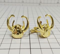 カフスボタン:カフリンクス　ロキ （マイティ・ソー、アベンジャーズ） 　2個セット　D10-12/MON