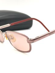 GUCCI　グッチ　サングラス　ピンクゴールド系×ブラウン系　3596