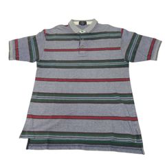 GANT　ヴィンテージ　ボーダー　鹿の子　ポロシャツ　M
