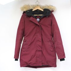 431)カナダグース バーガンディ ダウンジャケット CANADA GOOSE 3037L