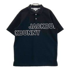 サイズ：7 JACK BUNNY ジャックバニー  半袖ポロシャツ  ブラック系 [240101792256] ゴルフウェア メンズ ストスト