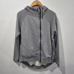 85 NIKE ウィメンズ ウール モダン ケープ フルジップアップ フーディー (コンディション グッド)