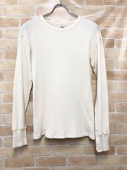 【中古】 WAREHOUSE ウエアハウス THERMAL L/S TEE アイボリー M 111459322