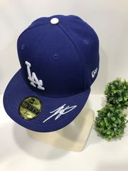 New Era（ニューエラ）59FIFTY 大谷翔平 ロサンゼルス・ドジャース サイン ダークロイヤル