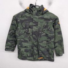 110 size THE NORTH FACE ザノースフェイス キッズ ミリタリー ウィンドブレーカー ジャケット