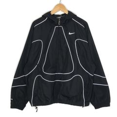 【倉吉店】 中古 NIKE | ナイキ ナイロンジャケット × Corteiz(コーテイズ) NRG Onyx Track Jacket トラックジャケット FZ8132-010 ブラック サイズ：M 【95】
