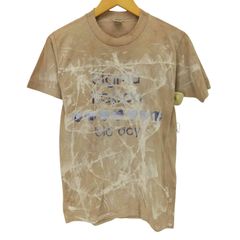 ジャージーズ JERZEES BY RUSSELL 80S USA製 シングルステッチ ペイント加工 クルーネックTシャツ メンズ  M 